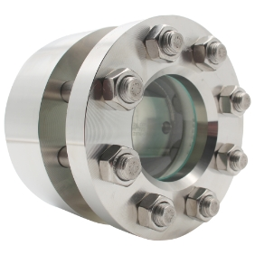 Hochdruck-Durchfluss-Schauglas Typ 522 als Sonderkonstruktion