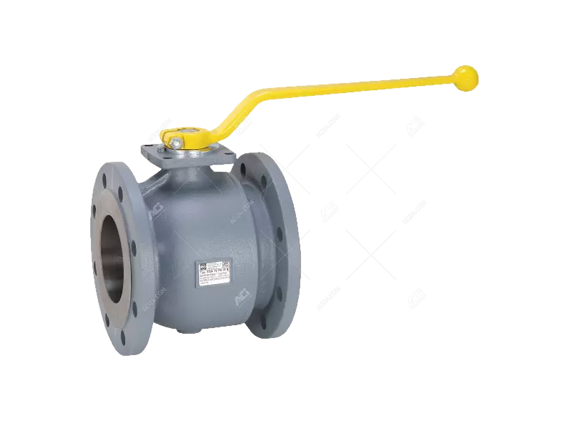 DVGW - Flanged ball valves PN16 type B-KSN-75 - GGG40
