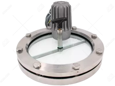 Circular sight glasses for welding in