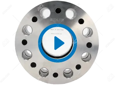 High pressure sight glass Type 322 -assembly for bolting straight onto DIN flanges