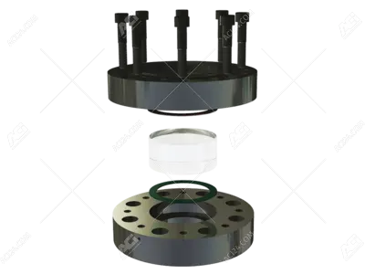 Screw-on sight glasses