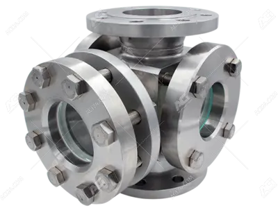Flow sight glasses