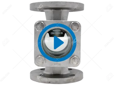 Flow sight glasses