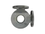 Flow corner sight glasses