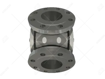 Flow corner sight glasses