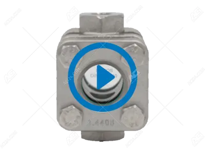 Flow sight glass