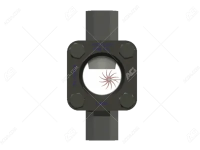 Flow sight glass