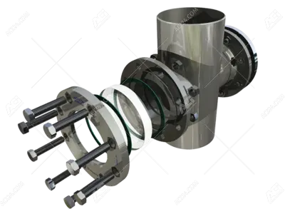 Flow sight glasses