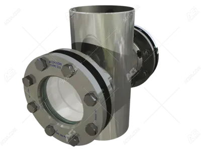 Flow sight glasses