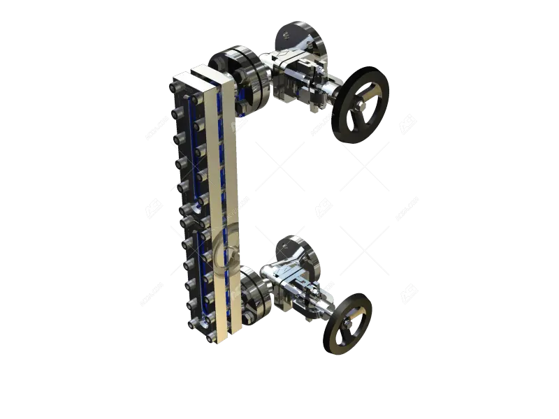 Reflex level indicator Type 425 - PN16-40 - general view