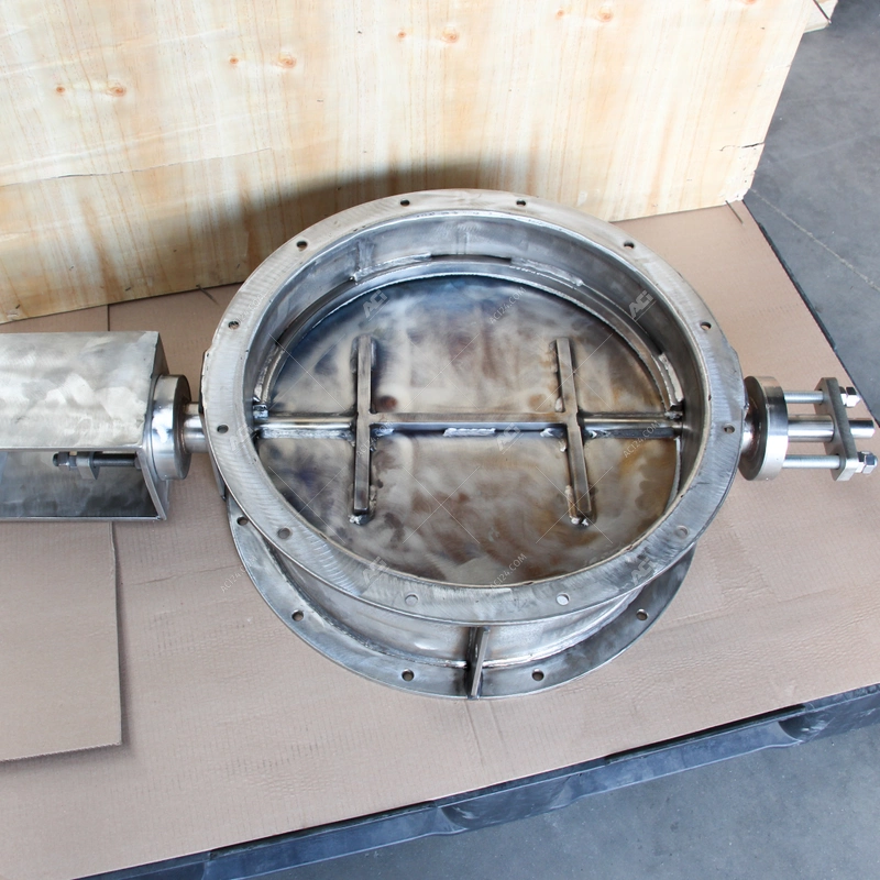 ACI high temperature butterfly valve for exhaust systems