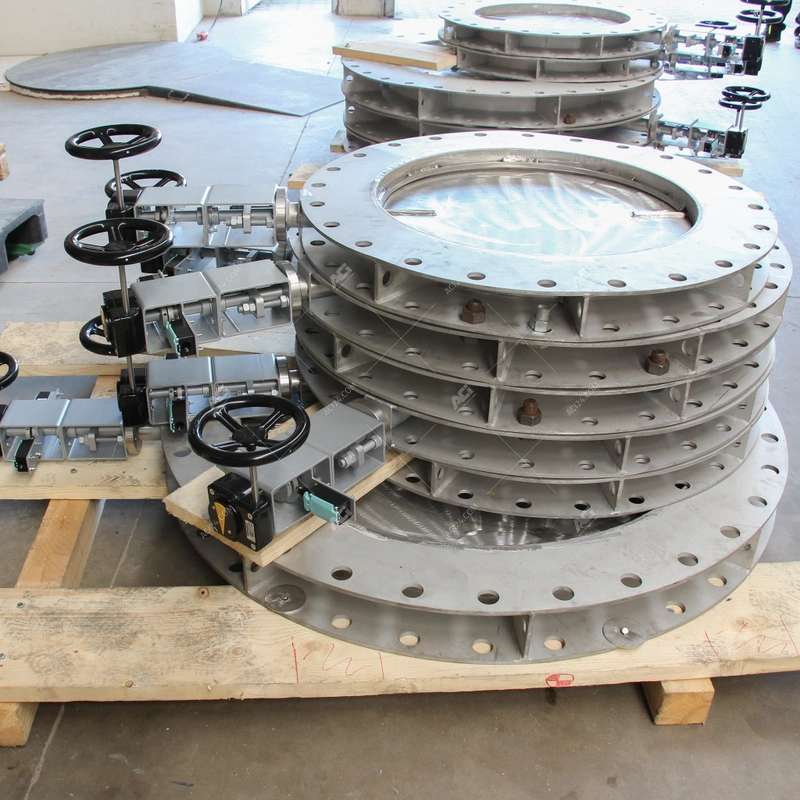 ACI high temperature butterfly valves for exhaust systems